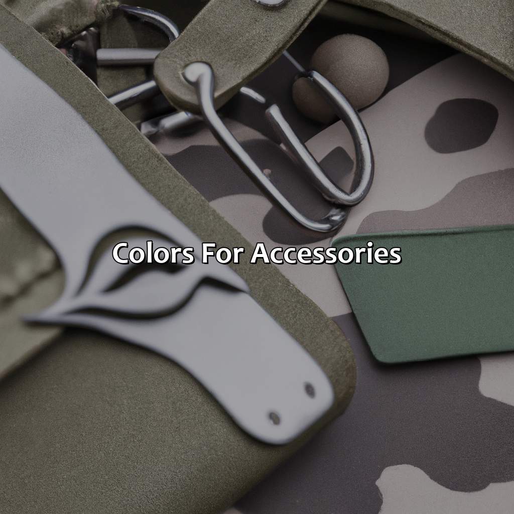 Colors For Accessories  - What Color Matches Olive Green, 