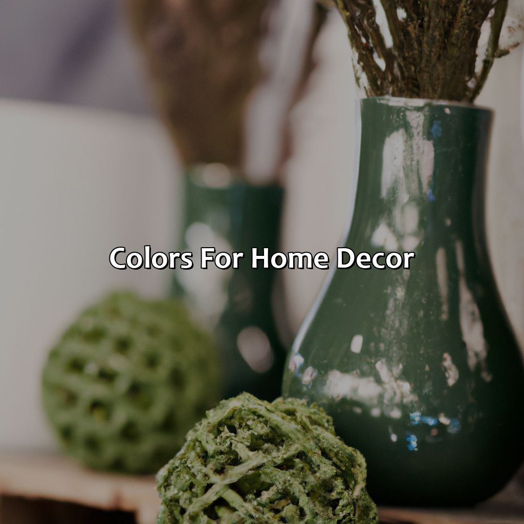 Colors For Home Decor  - What Color Matches Olive Green, 