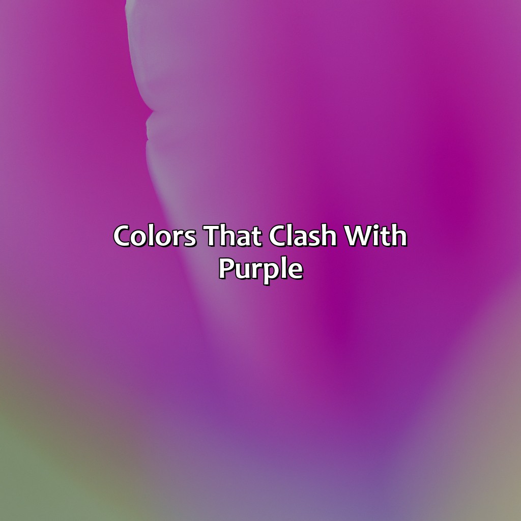 Colors That Clash With Purple  - What Color Matches Purple, 