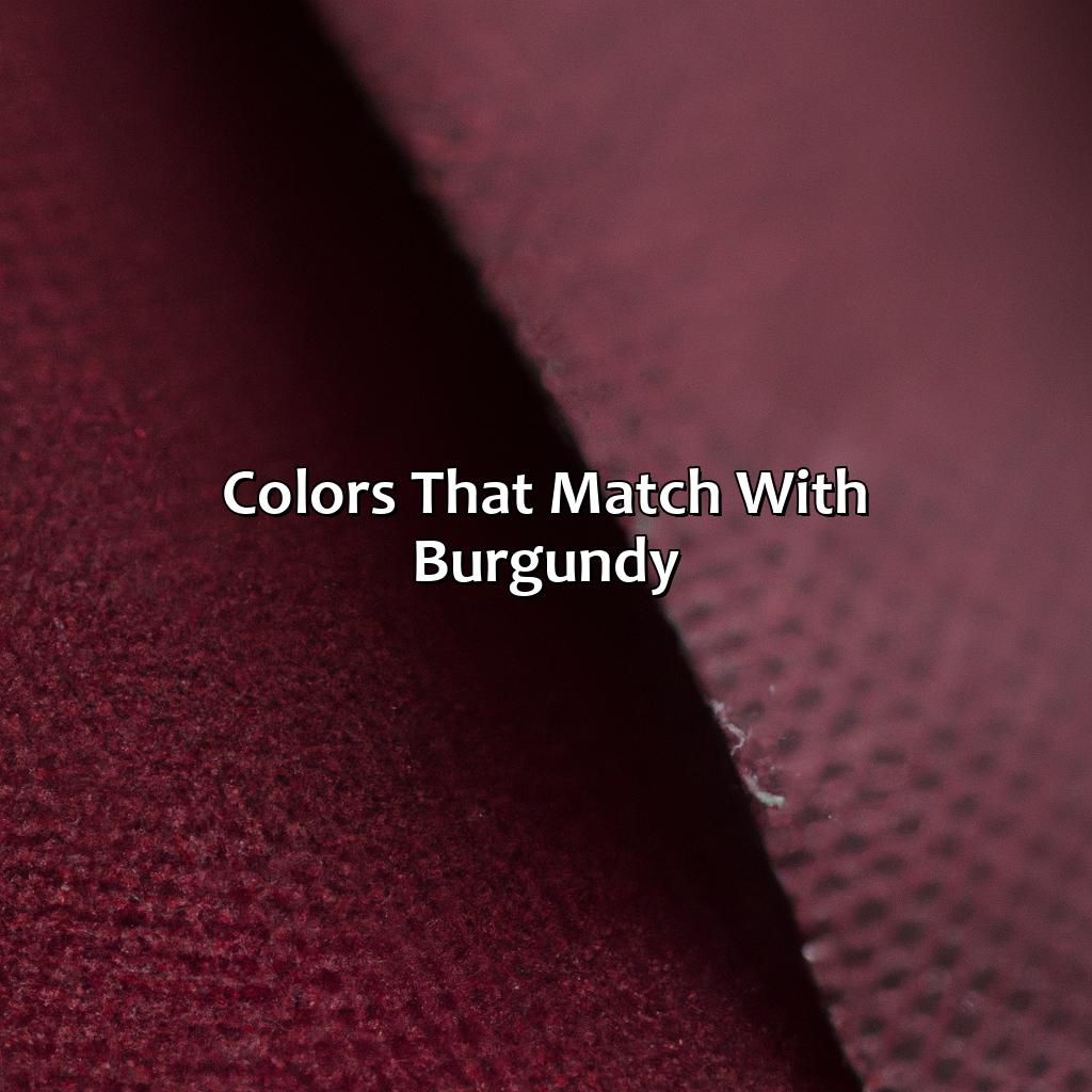 Colors That Match With Burgundy  - What Color Matches With Burgundy, 