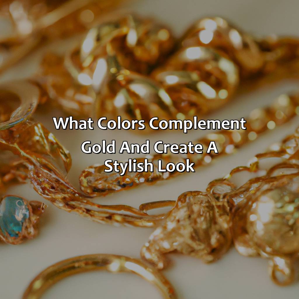 What Color Matches With Gold - colorscombo.com