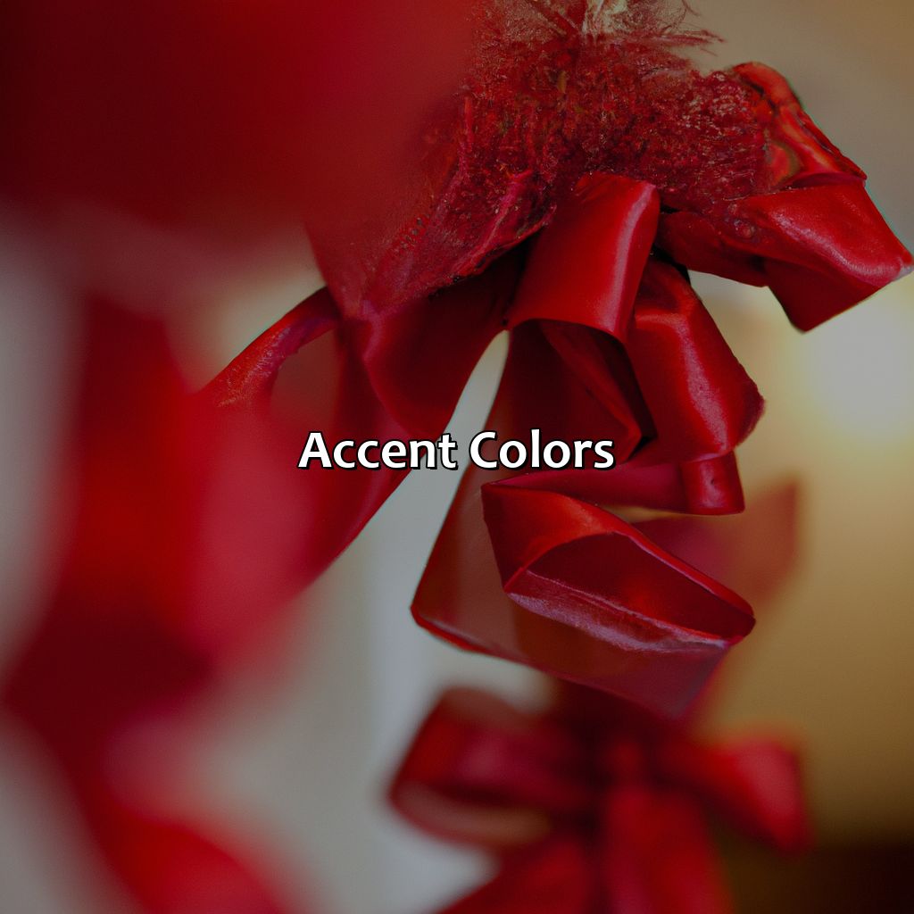 Accent Colors  - What Color Matches With Red, 