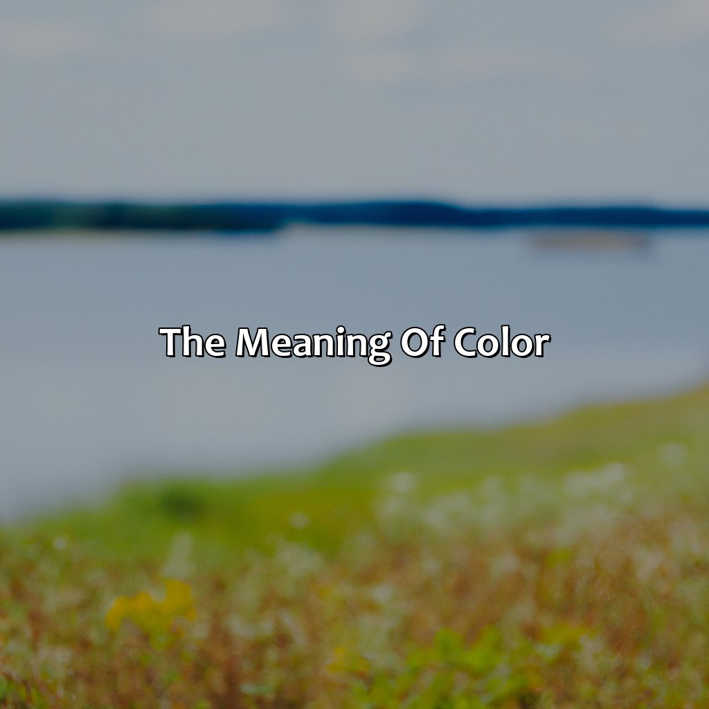 The Meaning Of Color  - What Color Means Peace, 