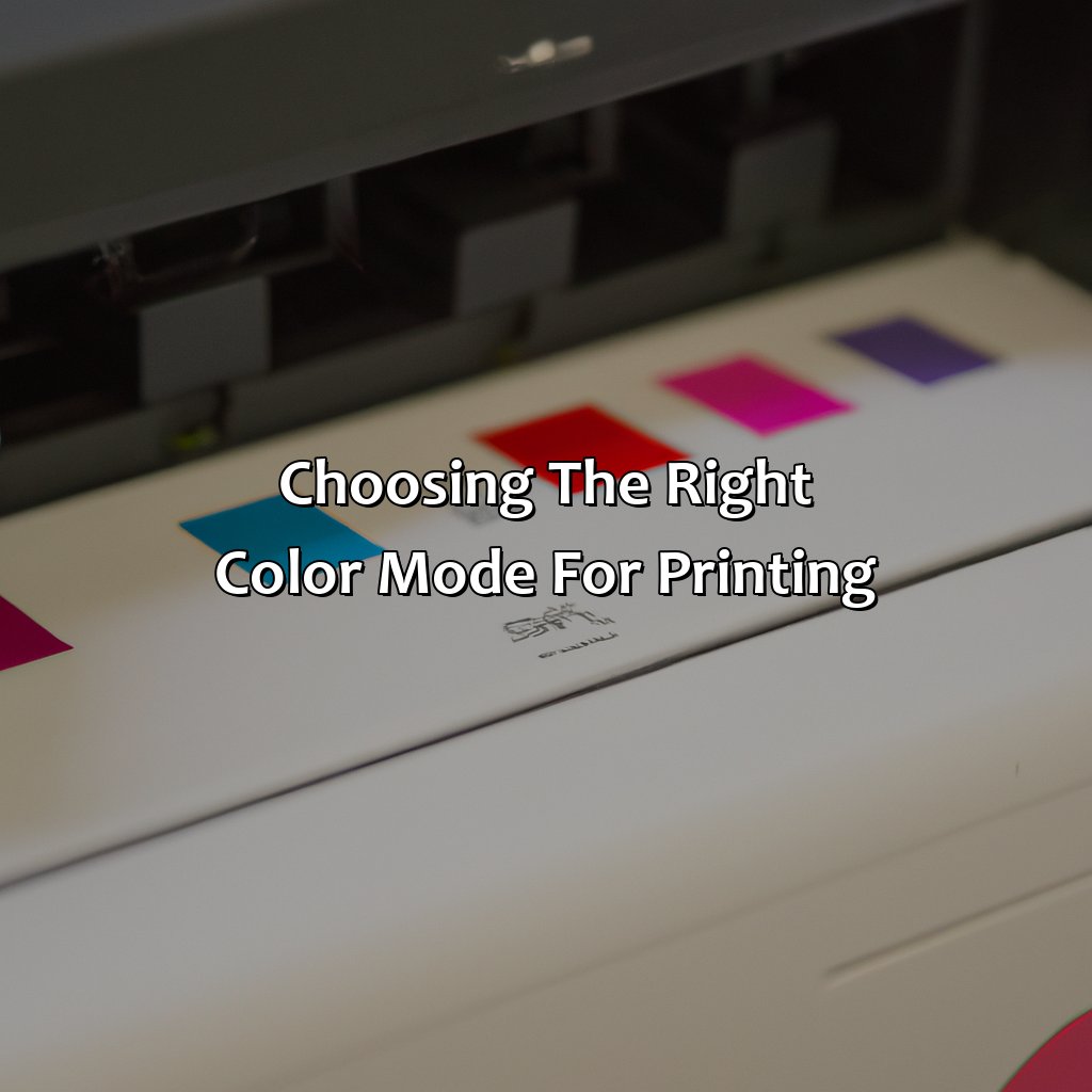 Choosing The Right Color Mode For Printing  - What Color Mode Is Used For Printing, 