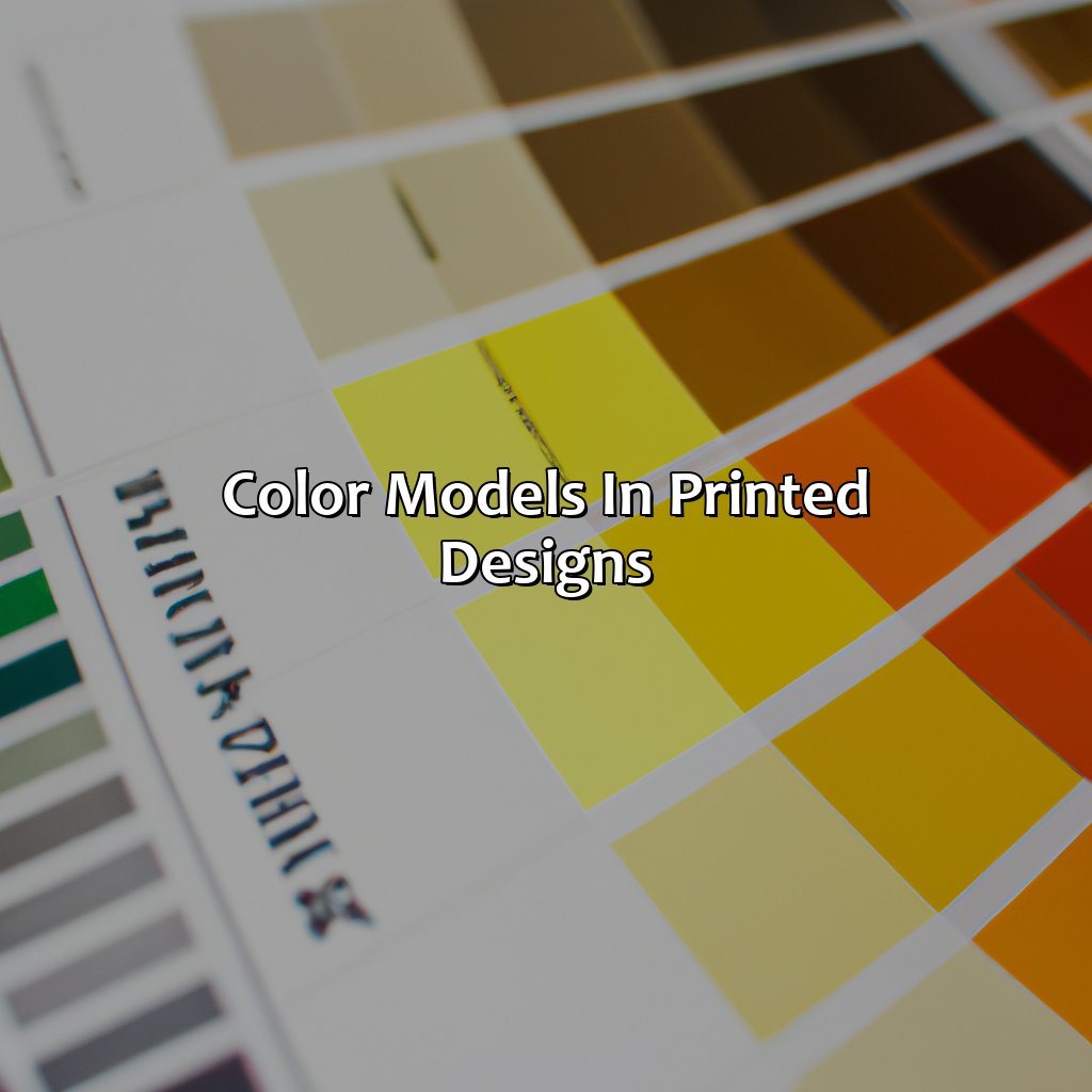 Color Models In Printed Designs  - What Color Model Is Used In Printed Designs, 