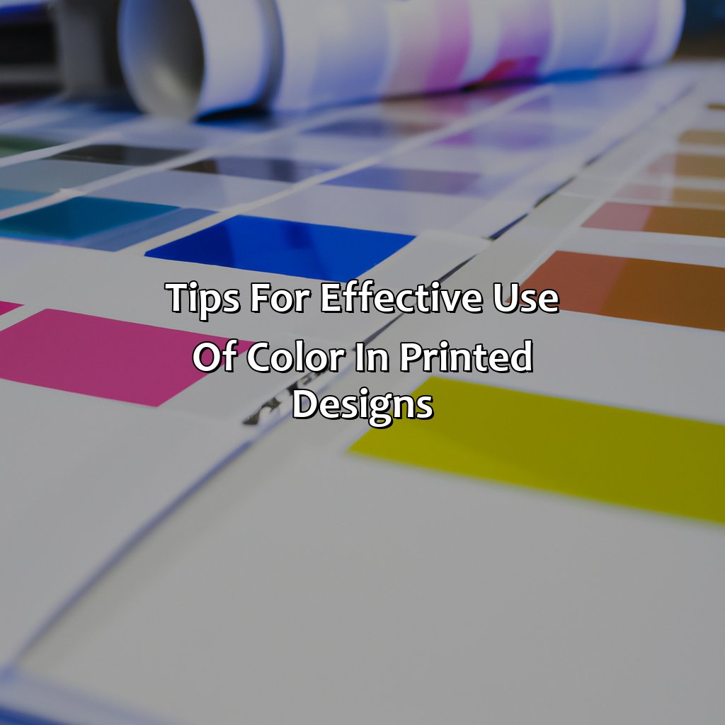 Tips For Effective Use Of Color In Printed Designs  - What Color Model Is Used In Printed Designs, 
