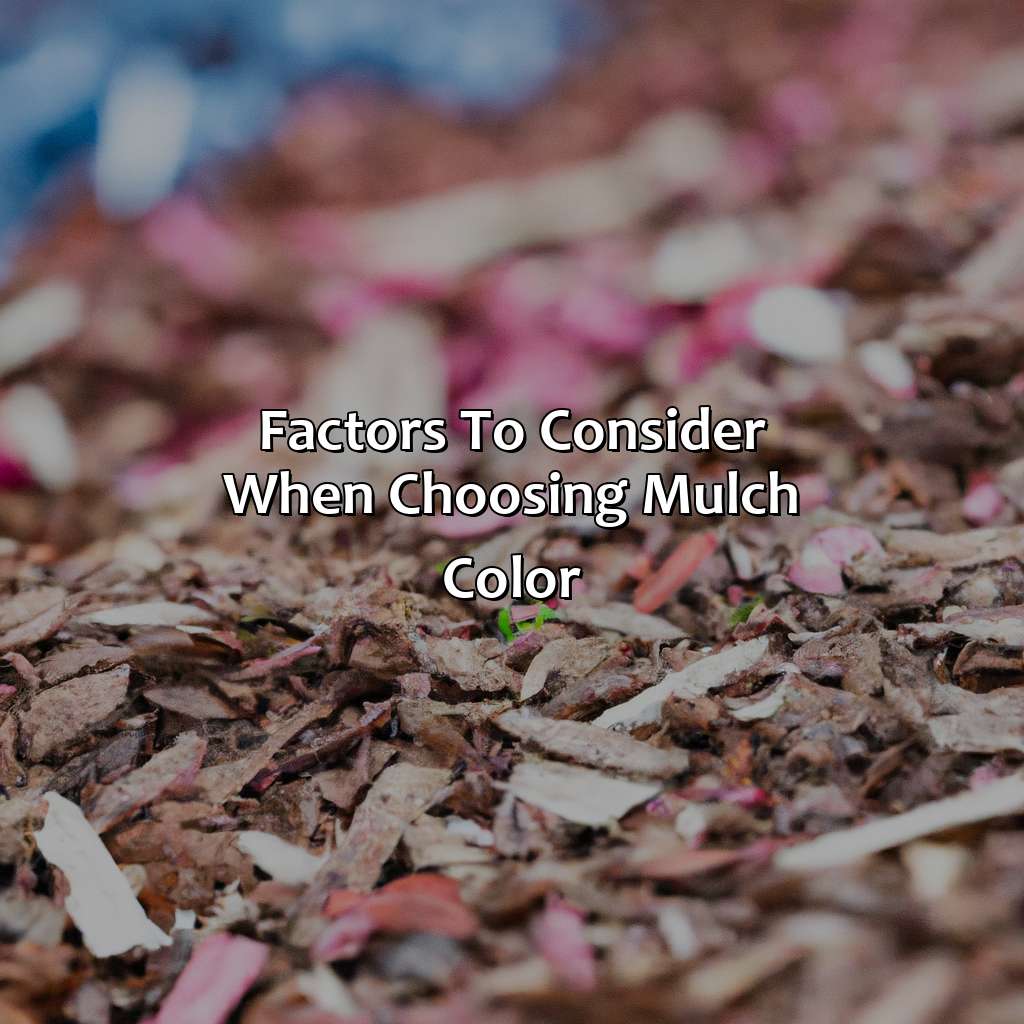 Factors To Consider When Choosing Mulch Color  - What Color Mulch To Use, 