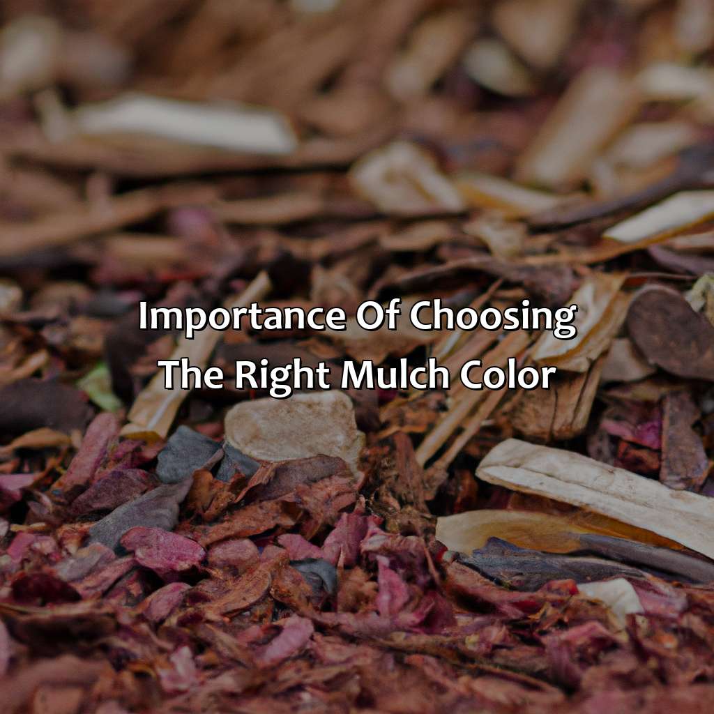 Importance Of Choosing The Right Mulch Color  - What Color Mulch To Use, 