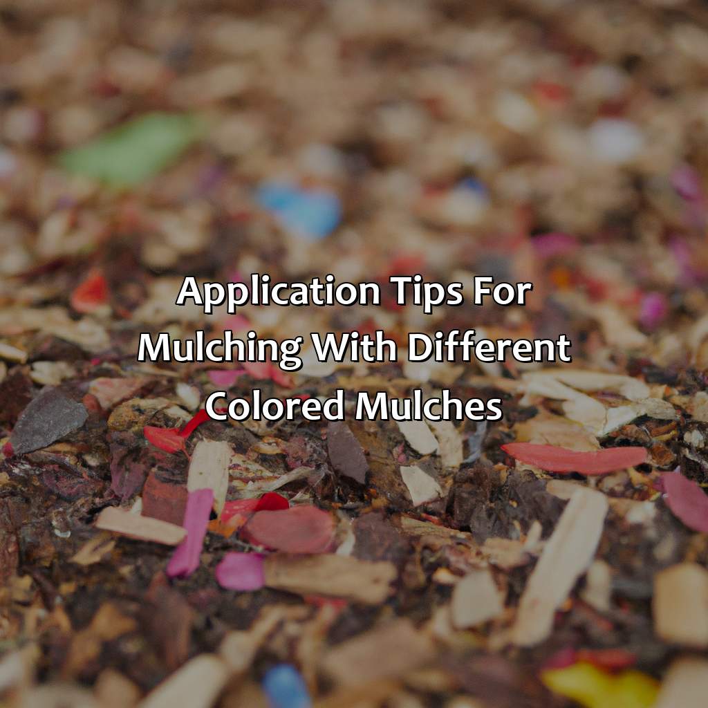 Application Tips For Mulching With Different Colored Mulches  - What Color Mulch To Use, 