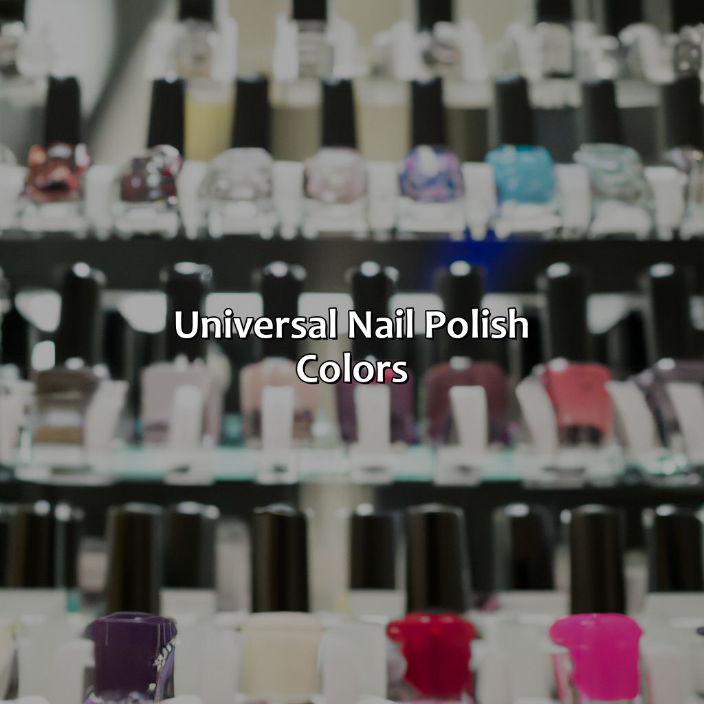 Universal Nail Polish Colors  - What Color Nail Polish Goes With Everything, 