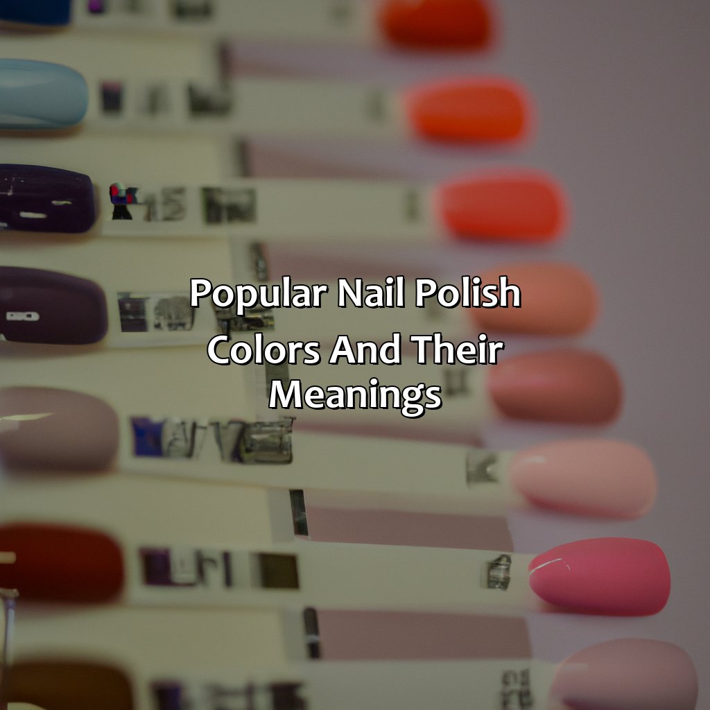 Popular Nail Polish Colors And Their Meanings  - What Color Nail Polish Should I Wear, 