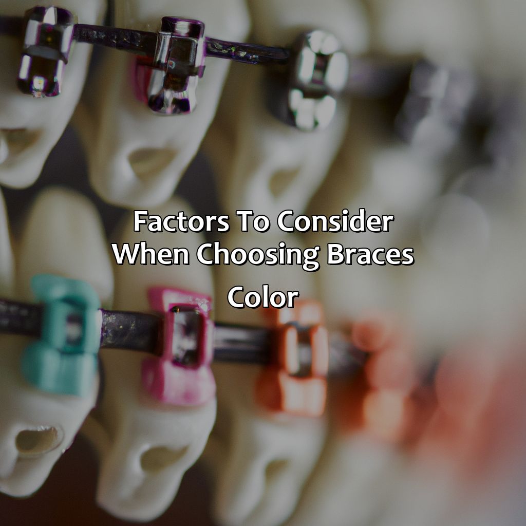 Factors To Consider When Choosing Braces Color  - What Color Of Braces Is The Best, 