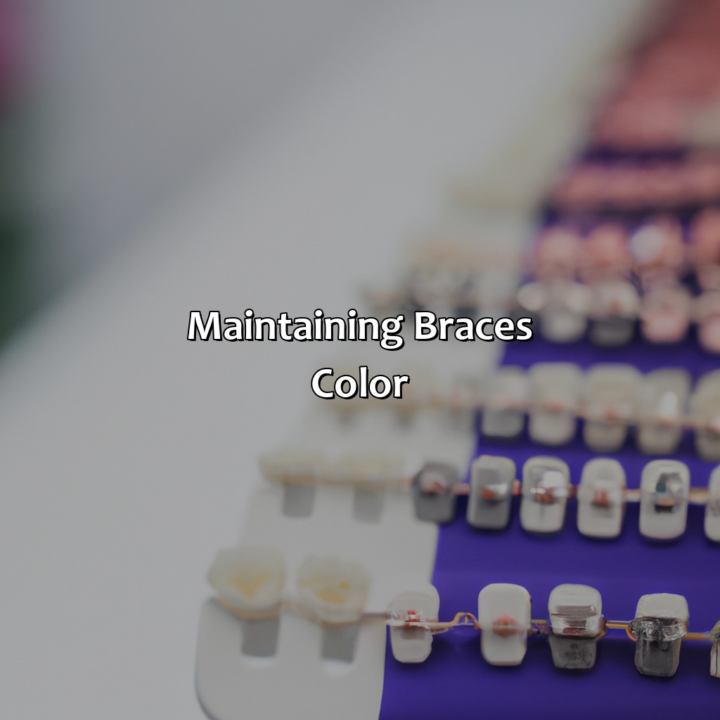 Maintaining Braces Color  - What Color Of Braces Is The Best, 