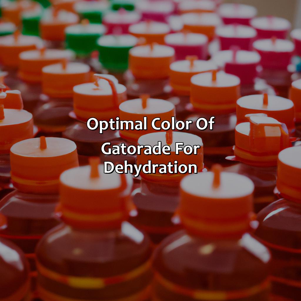 Optimal Color Of Gatorade For Dehydration  - What Color Of Gatorade For Dehydration, 