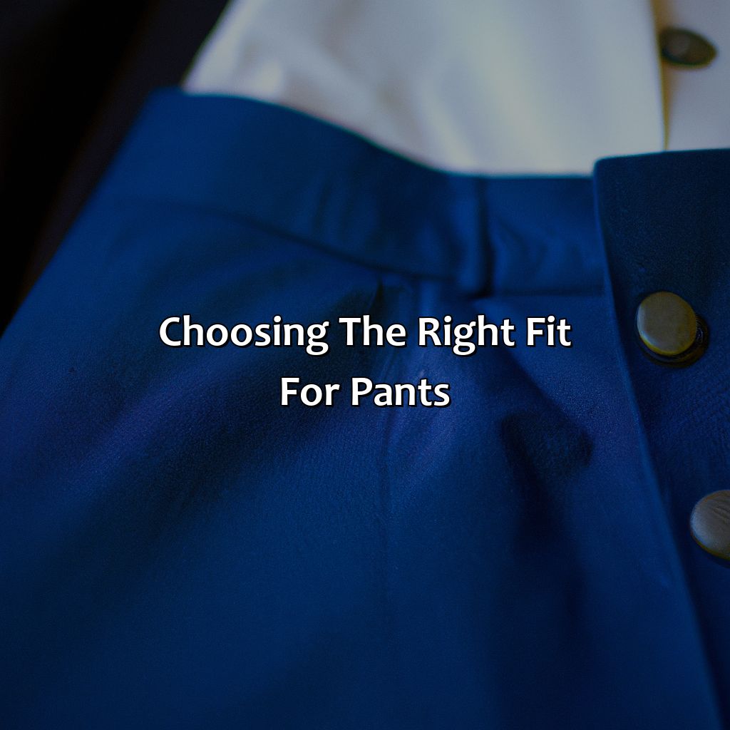 Choosing The Right Fit For Pants  - What Color Pants With Blue Blazer, 