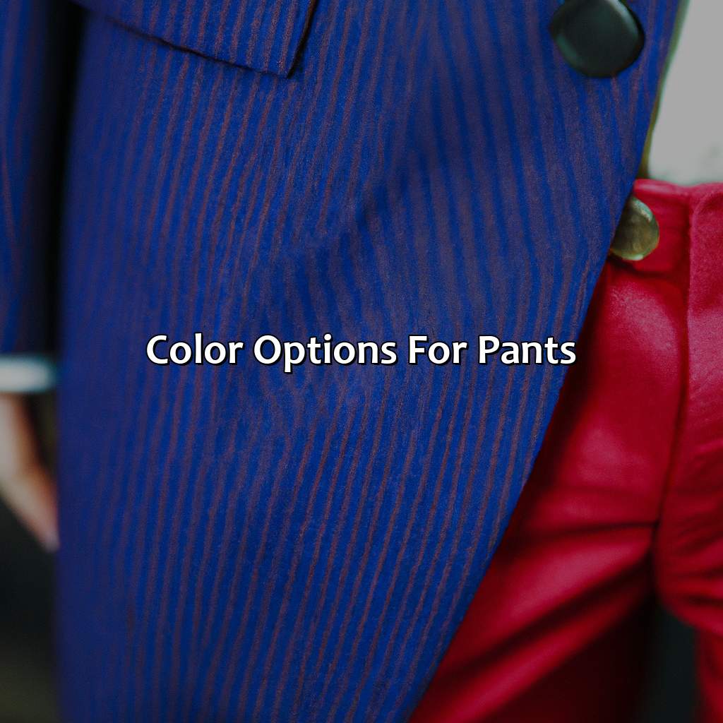 Color Options For Pants  - What Color Pants With Navy Blazer, 