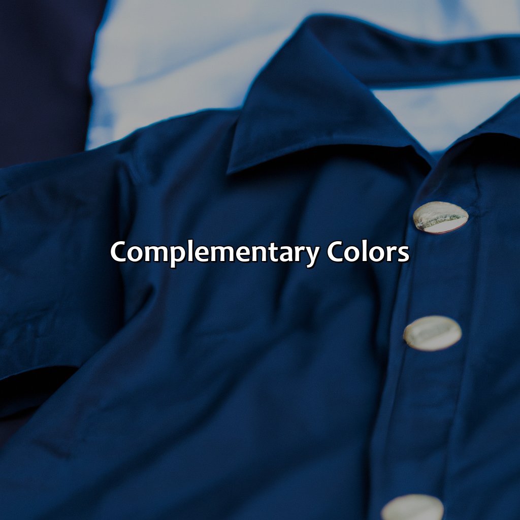 Complementary Colors  - What Color Pants With Navy Shirt, 