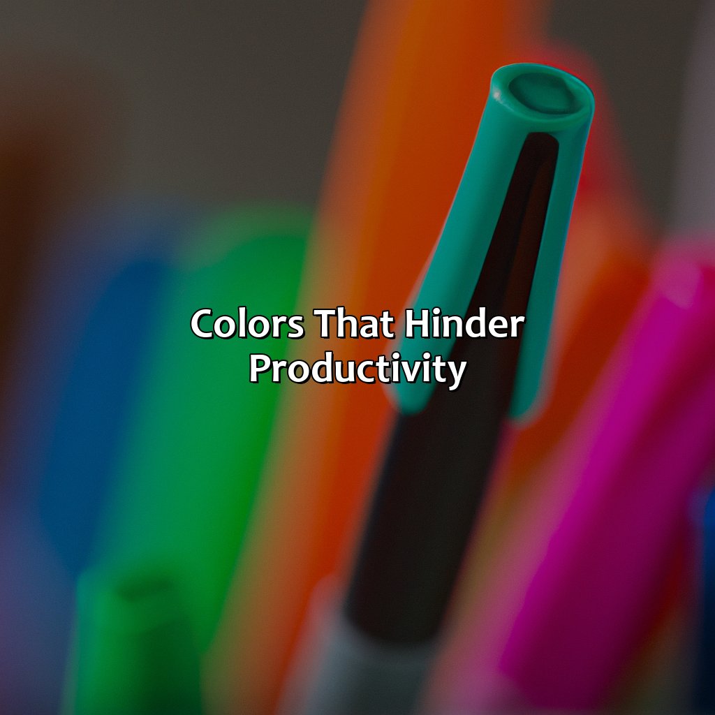 Colors That Hinder Productivity  - What Color Promotes Productivity, 