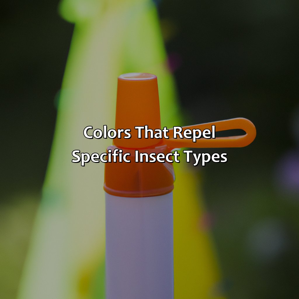 Colors That Repel Specific Insect Types  - What Color Repels Bugs, 