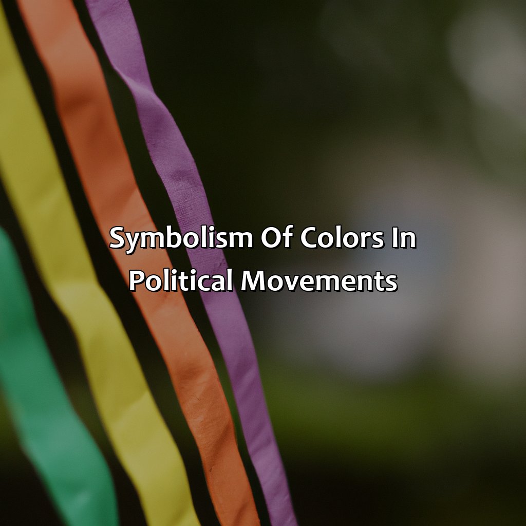 Symbolism Of Colors In Political Movements  - What Color Represents Freedom, 