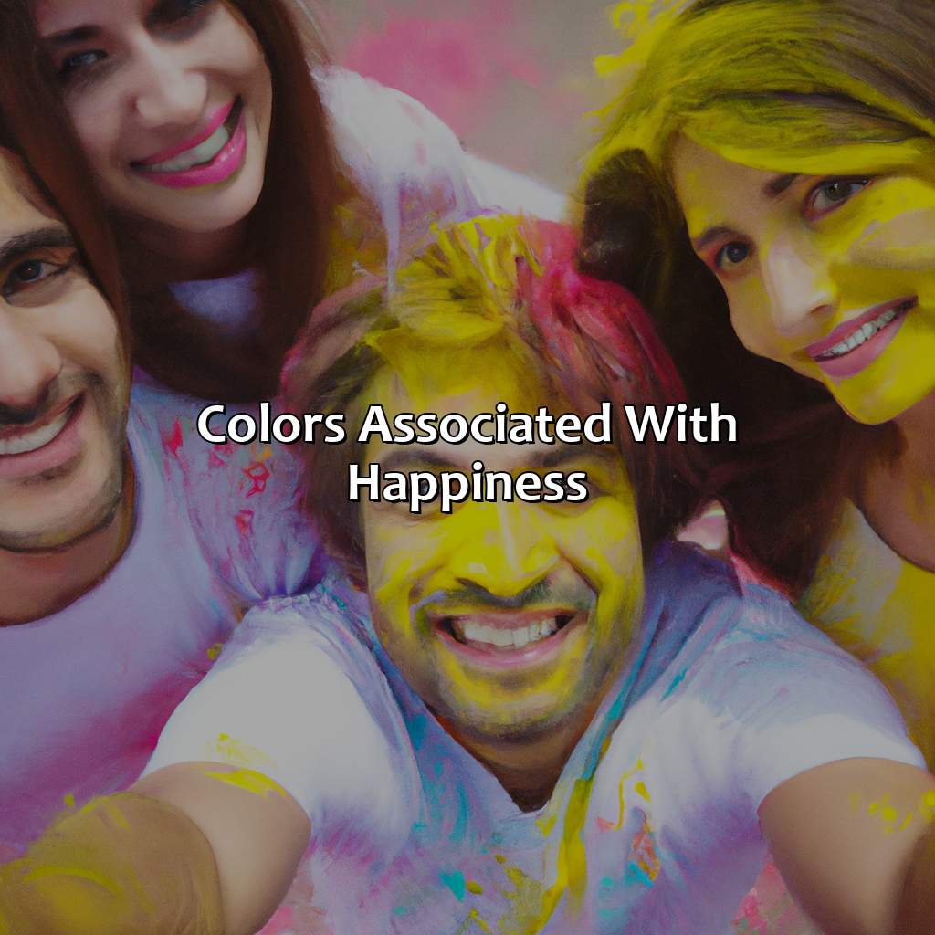 Colors Associated With Happiness  - What Color Represents Happiness, 