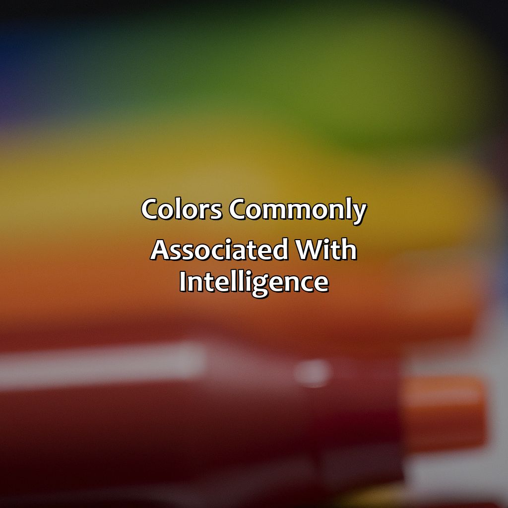 Colors Commonly Associated With Intelligence  - What Color Represents Intelligence, 