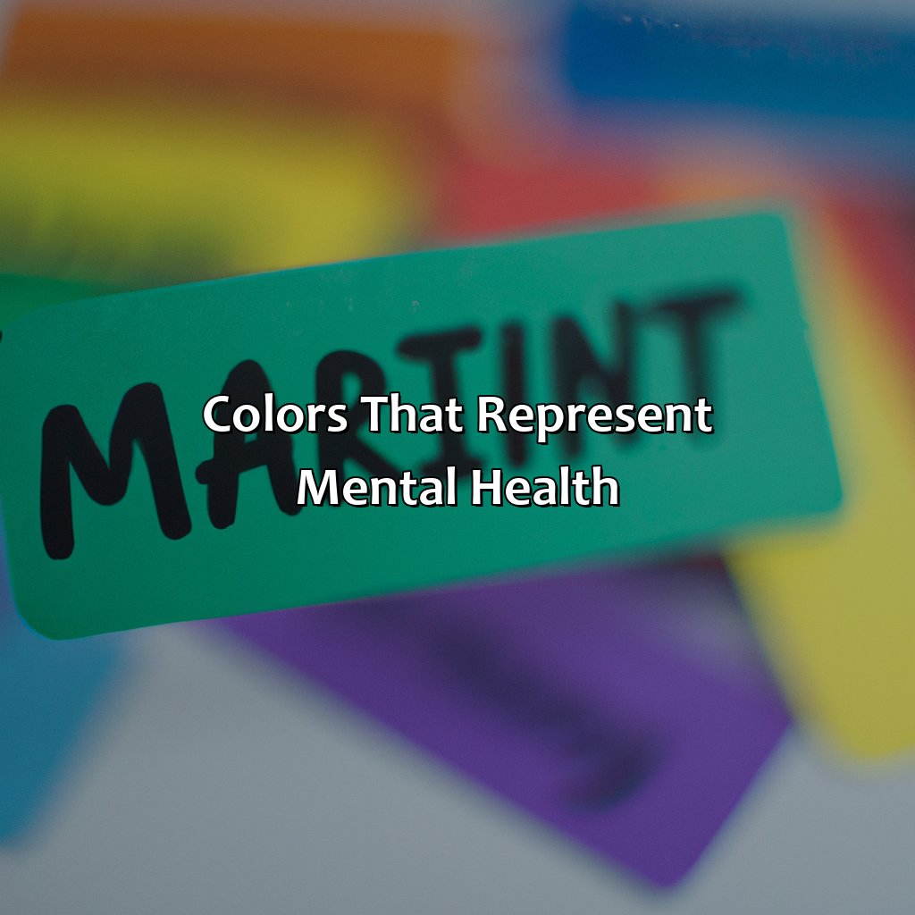 Colors That Represent Mental Health - What Color Represents Mental Health, 