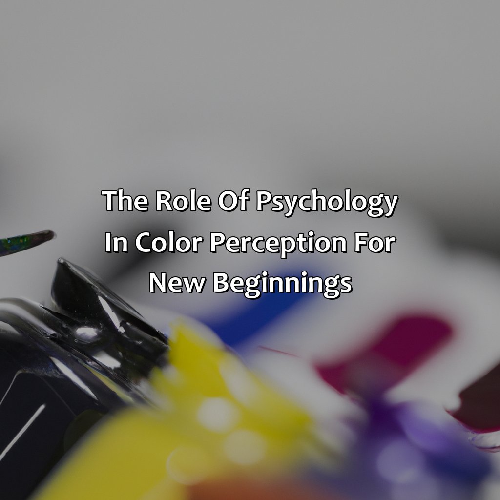 The Role Of Psychology In Color Perception For New Beginnings  - What Color Represents New Beginnings, 