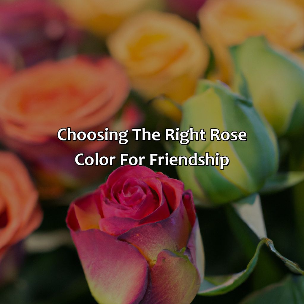 Choosing The Right Rose Color For Friendship  - What Color Rose Means Friendship, 