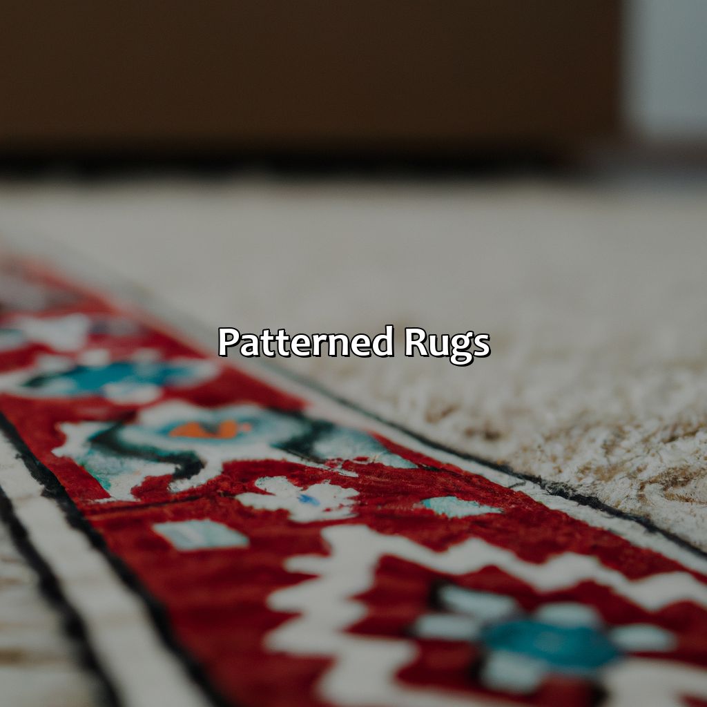 Patterned Rugs  - What Color Rug Should I Get, 