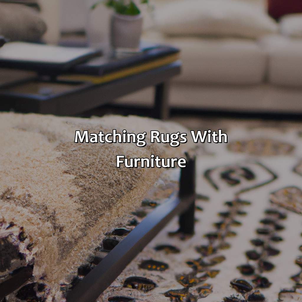 Matching Rugs With Furniture  - What Color Rug Should I Get, 