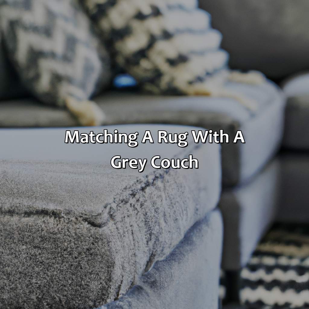 Matching A Rug With A Grey Couch  - What Color Rug With Grey Couch, 