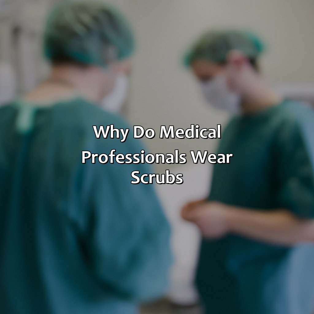 Why Do Medical Professionals Wear Scrubs?  - What Color Scrubs Do Doctors Wear, 
