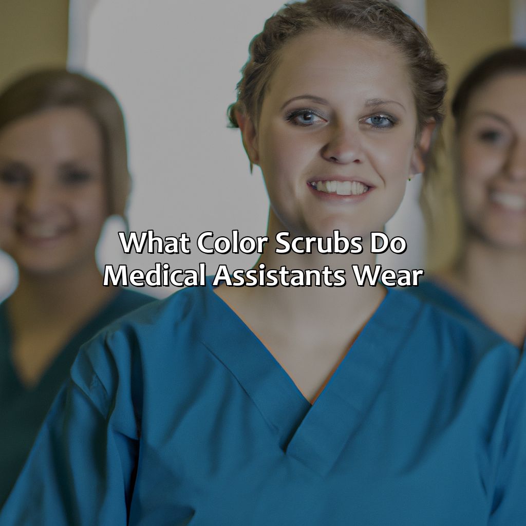 What Color Scrubs Do Medical Assistants Wear - colorscombo.com
