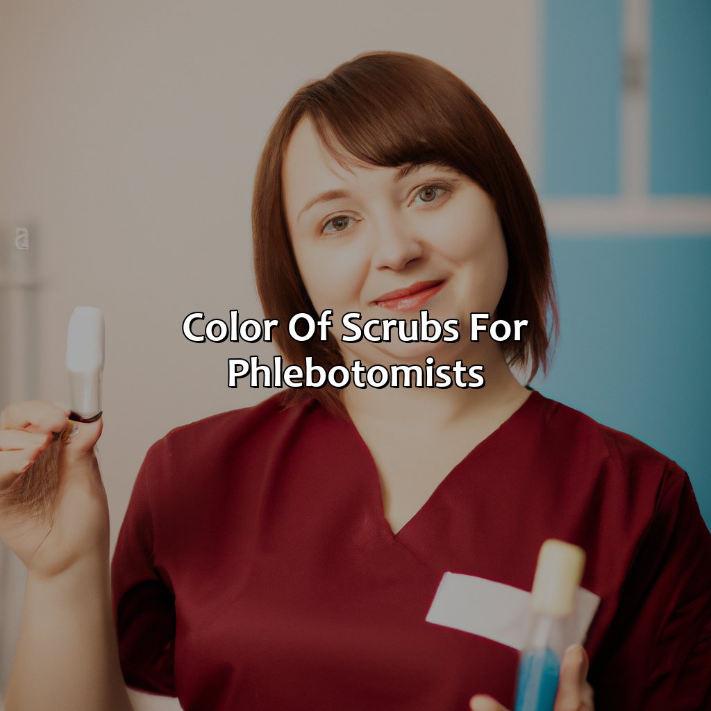 Color Of Scrubs For Phlebotomists  - What Color Scrubs Do Phlebotomist Wear, 