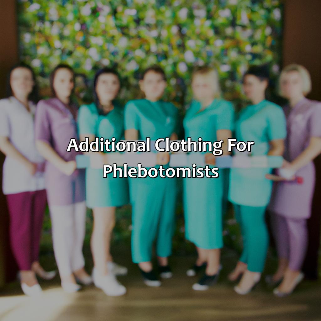 Additional Clothing For Phlebotomists  - What Color Scrubs Do Phlebotomist Wear, 