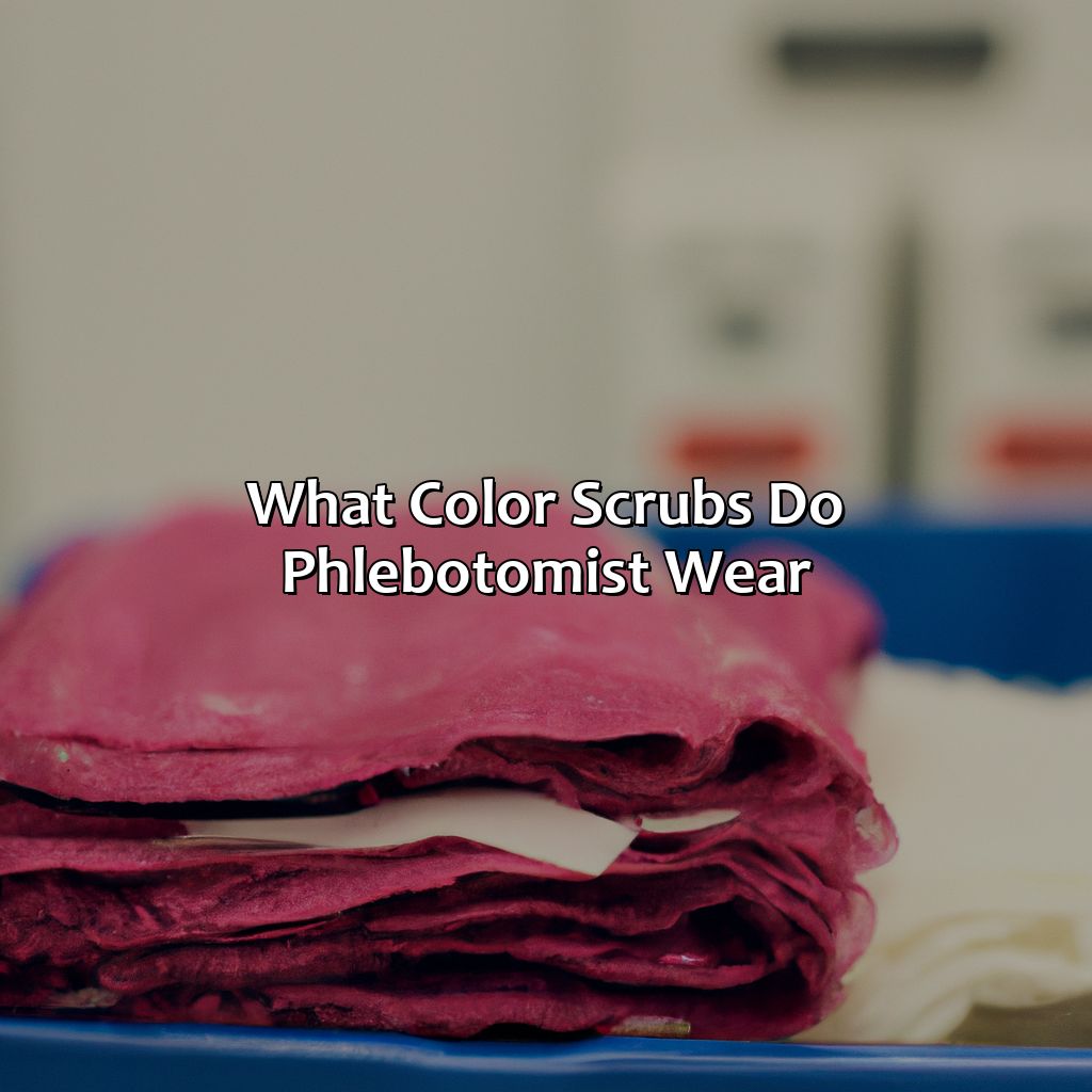 What Color Scrubs Do Phlebotomist Wear Colorscombo Com