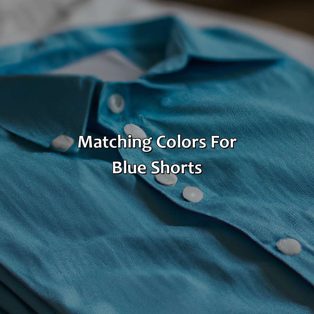 Matching Colors For Blue Shorts  - What Color Shirt Goes With Blue Shorts, 
