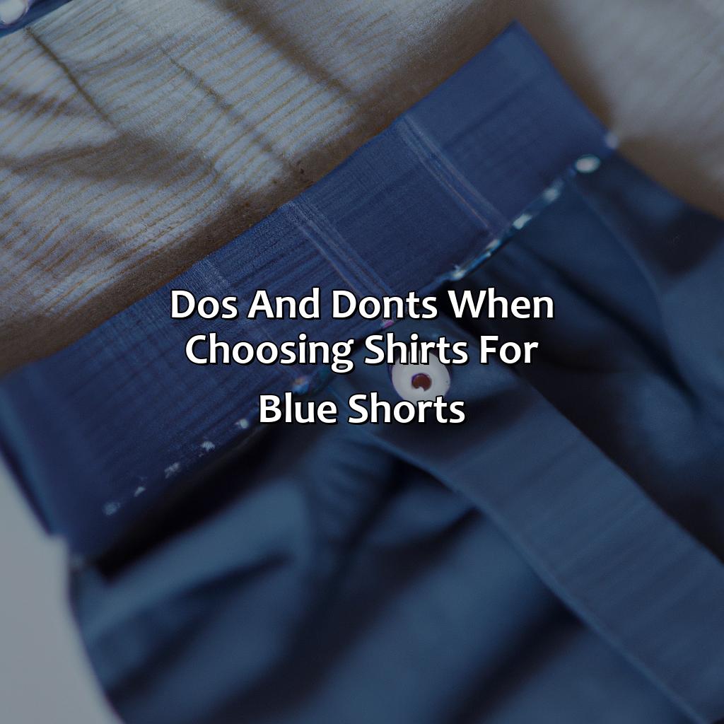 What Color Shirt Goes With Blue Shorts - colorscombo.com