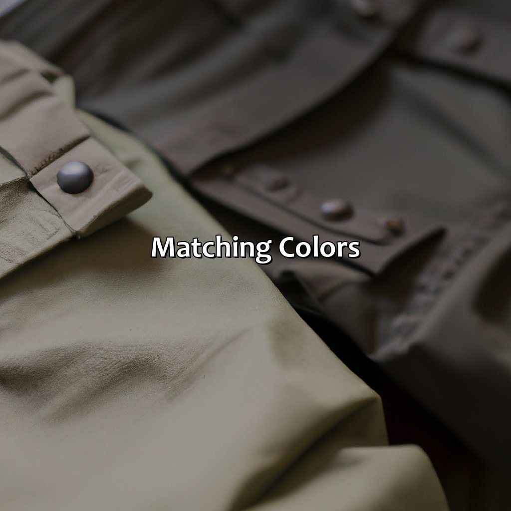 Matching Colors  - What Color Shirt Goes With Khaki Pants, 