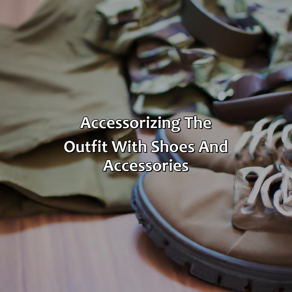 Accessorizing The Outfit With Shoes And Accessories  - What Color Shirt Goes With Khaki Pants Female, 