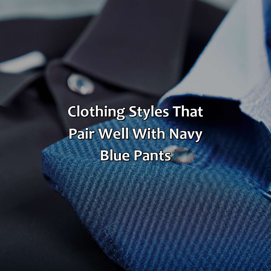 What Color Shirt Goes With Navy Blue Pants - colorscombo.com
