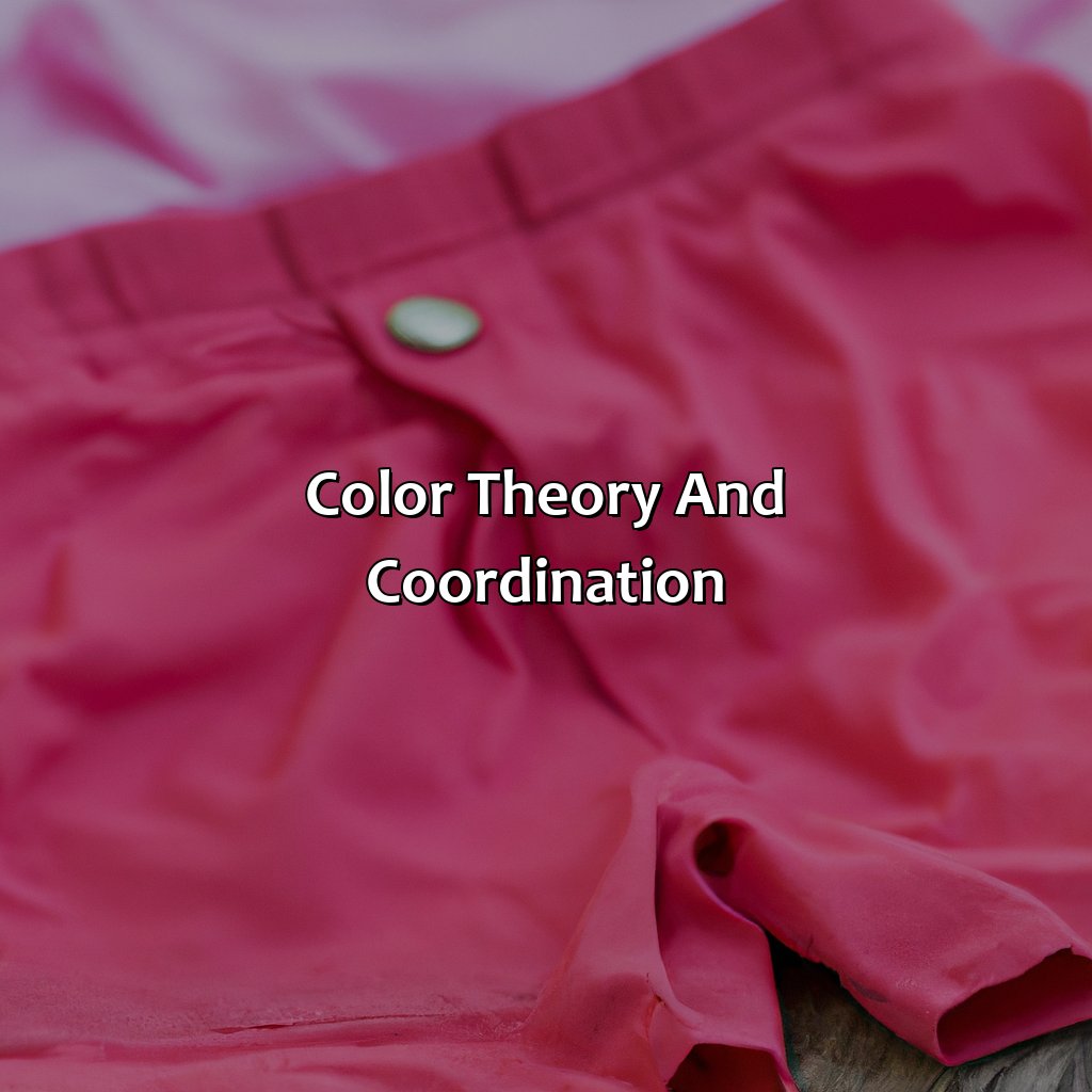 Color Theory And Coordination  - What Color Shirt Goes With Pink Shorts, 