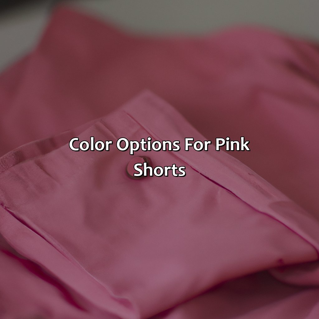 Color Options For Pink Shorts  - What Color Shirt Goes With Pink Shorts, 