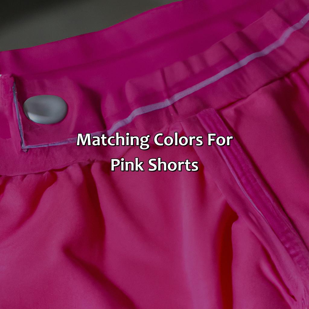Matching Colors For Pink Shorts  - What Color Shirt Goes With Pink Shorts, 