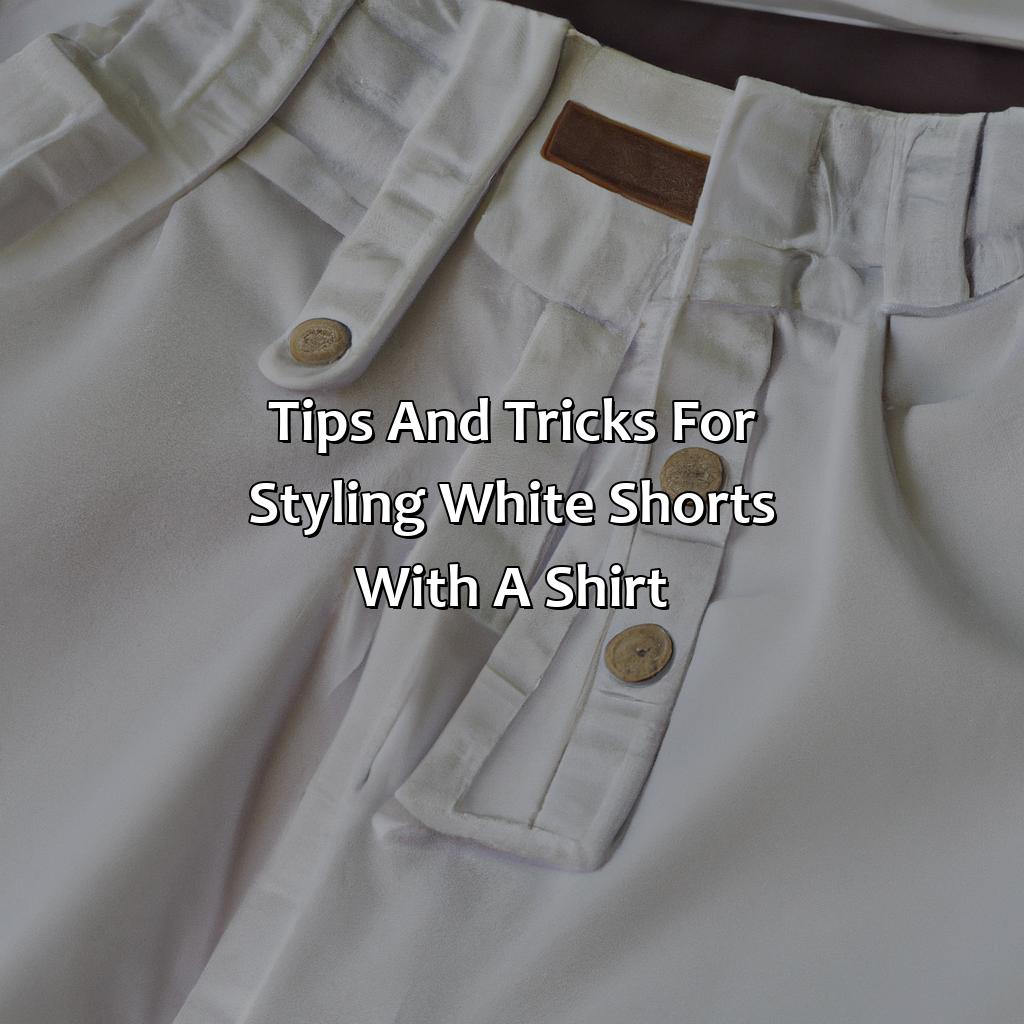 Tips And Tricks For Styling White Shorts With A Shirt  - What Color Shirt Goes With White Shorts, 