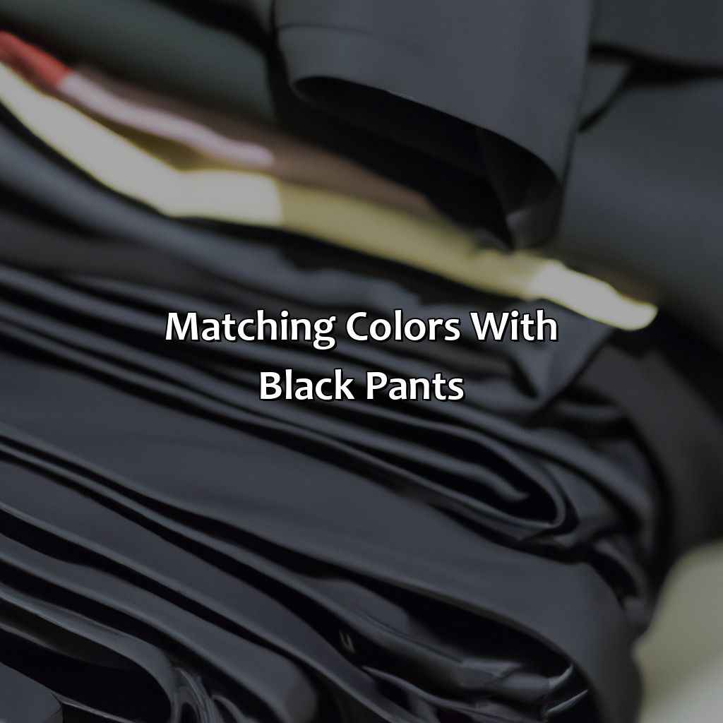 Matching Colors With Black Pants  - What Color Shirt With Black Pants, 