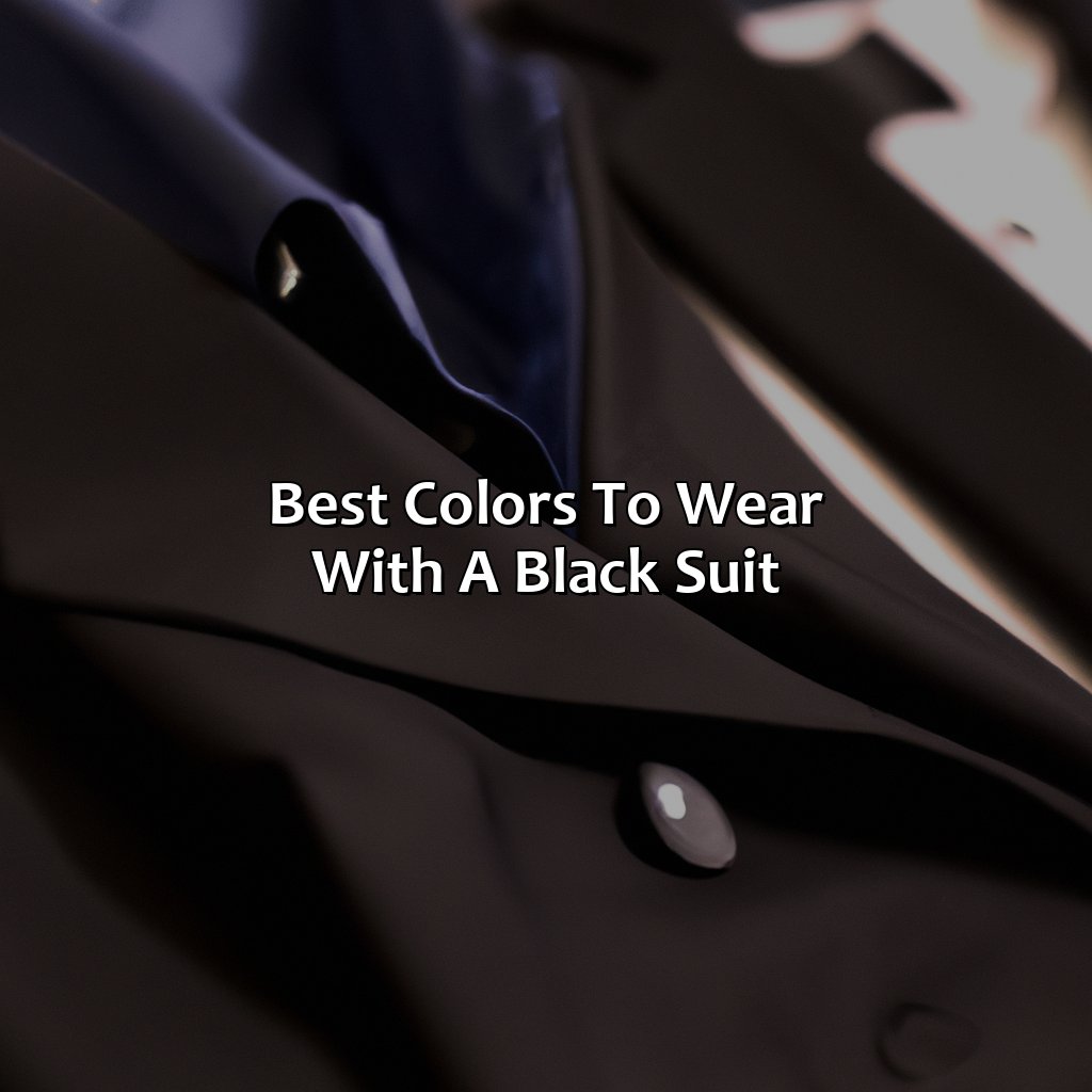 What Color Shirt With Black Suit - colorscombo.com