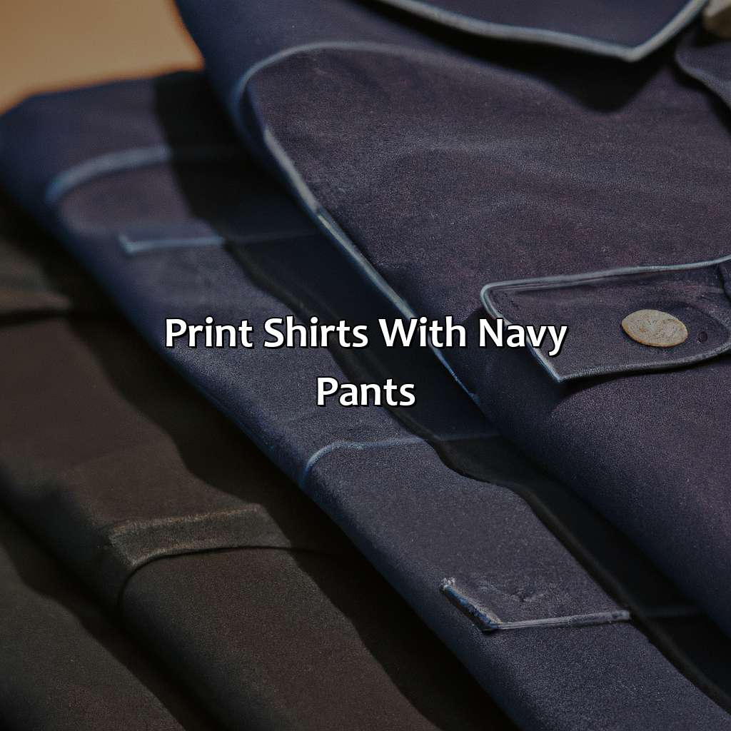 Print Shirts With Navy Pants  - What Color Shirt With Navy Pants, 