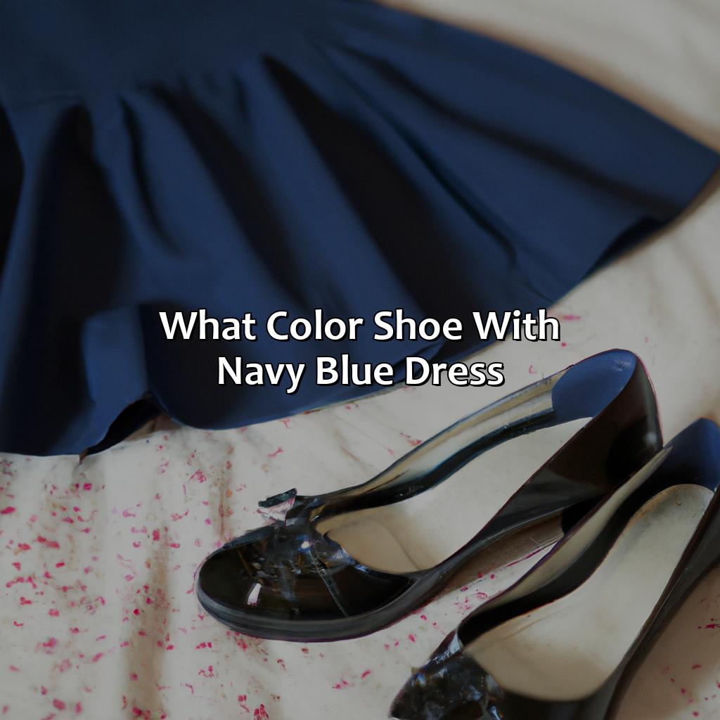 What Color Shoe With Navy Blue Dress - colorscombo.com